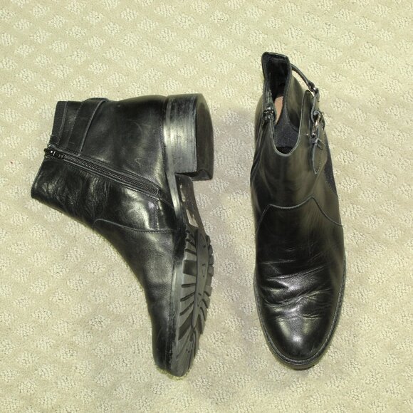 Circa Joan & David Women's 9M CJBronson Black Boots - Picture 1 of 6